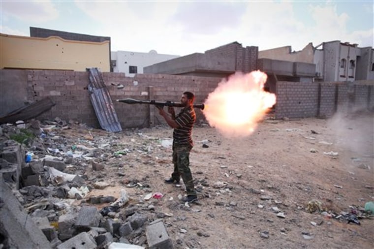 Libyans Fight Against Last Gadhafi Holdouts